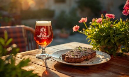 Γεύμα με δυνατή μπίρα